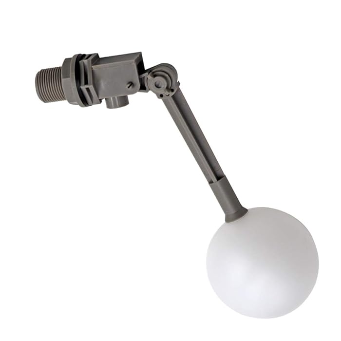 Buy MACGOAL Water Float Valve with Adjustable Arm, Grey Float Ball Valve 3/4 Float Valve for