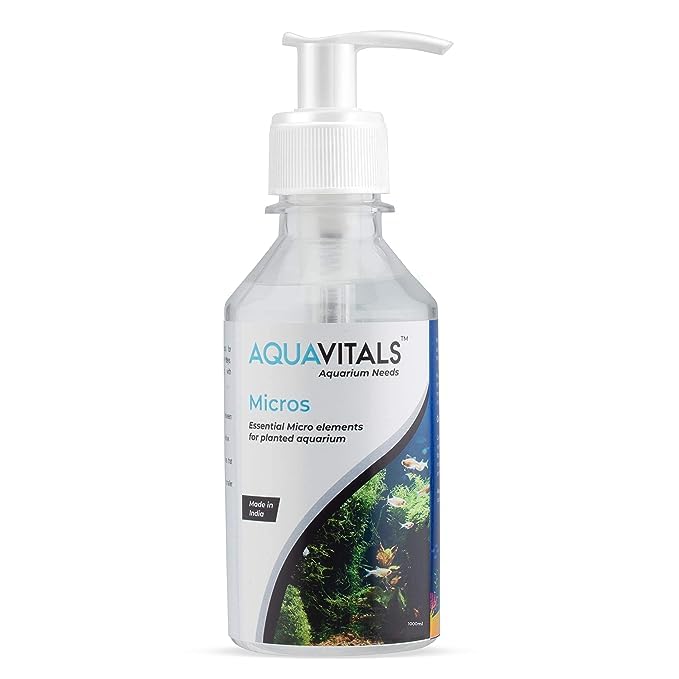 AQUAVITALSMICROS - Aquarium Plant Nutrient Supplement || (200ml)