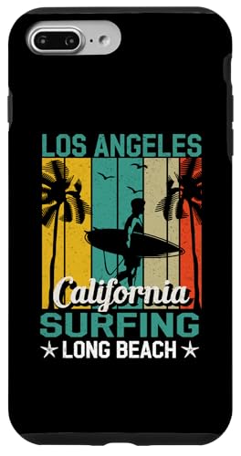 Carcasa para iPhone 7 Plus/8 Plus Los Ángeles California Surfing Long Beach