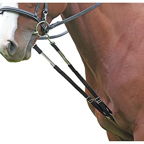Shires Nylon harbridge Erste-Hilfe -Schulung Pony schwarz - Black Webbing