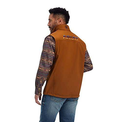 Ariat Male Logo 2.0 Softshell Vest Chestnut X-Large #TOP1