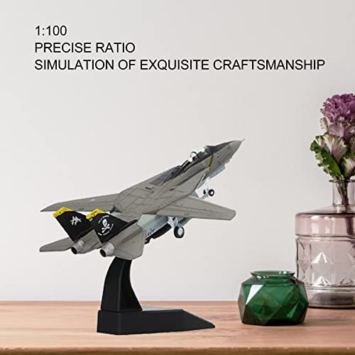 Modelo de Avião de Combate 1:100 Modelo de Avião de Combate Simulação de Liga Impressão Clara Linhas