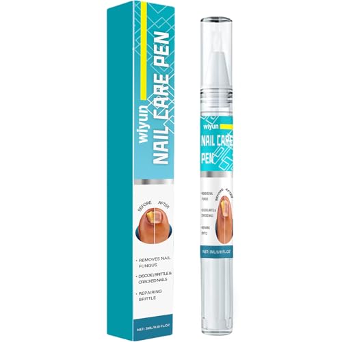 Tratamiento Hongos uñas pies 3ml, Previene y antihongos uñas pies y de las Manos, con Árbol de Té y Jojoba, Apto para onicomicosis, Roturas y Decoloradas Uñas, Fortalecedor de Uñas