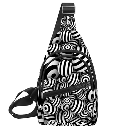 Bolso bandolera impermeable con diseño 3D para tus viajes y actividades urbanas diarias
