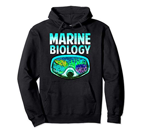Awesome Marine Biology Underwater Biologist Sudadera con Capucha