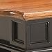 homestyles Americana Black Kitchen Island