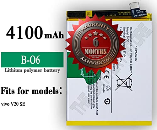Image of Original B-06 Battery for Vivo V20 SE V2022 V2023 Battery with 6 Month Warranty***(P181)