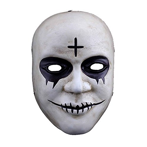 Image of Charmgle Resin Smile Face The Purge Mask Anarchy Movie Halloween Masquerade Cosplay