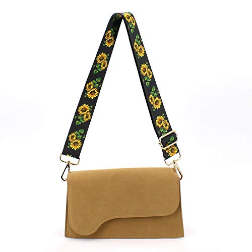 Image of TANOSII Wide Purse Strap Adjustable Replacement Shoulder Crossbody Strap Handbag Strap