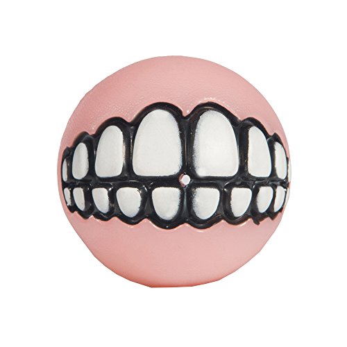 ROGZ Pupz Grinz Treat Ball, Medium, Colors Vary