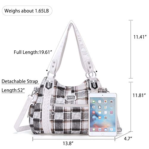 Image of Angel Barcelo Purses for Women Soft PU Leather Shoulder Bag Crossbody Purse and Handbags