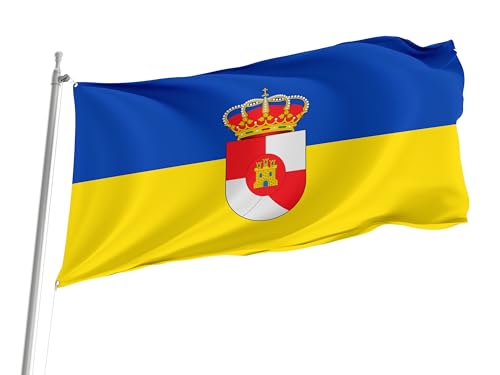 Bandera Del Orgullo Villanueva De La Reina, Jaén España Provincia Garden Flag Lavable Pride Flag Clásico Banderas Premium Para Patio Jardin Desfile 90X152Cm