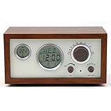 Reloj despertador Pantalla grande digital con protección para los ojos: pantalla LED de 5,5 "/ 140 mm, fácil de leer, sin forzar los ojos Ideal para personas mayores y personas mayores con baja visión Dos niveles de brillo azul, controlados automáticamente por un sensor de luz, durante el día bajo un sol brillante o atenuado por la noche en la oscuridad.