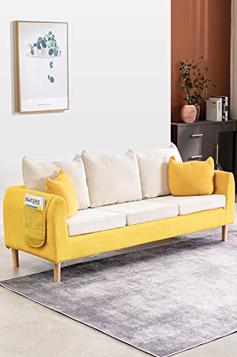 Gosche Round Solid Wood Furniture Legs Sofa Legs 6 Inch, Natural Wooden Couch Legs, Replacement Legs For Armchair, Cabinet, Chair, Mid Century Modern Dresser Or Home Diy Projects Bun Feet #TOP7