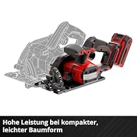 Einhell Professional Akku-Handkreissäge TP-CS 18/136-C Li BL - Solo Power X-Change (18 V, Ø 136 mm Sägeblatt, Brushless, 51 mm Schnitttiefe, inkl. Führungsschiene, ohne Akku) – Ansicht 8