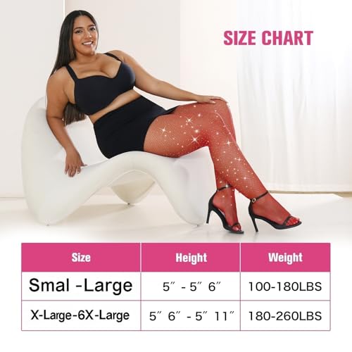 Image of Plus Size Fishnet Tights Sparkle Stockings Glitter Pantyhose High Waist Fine Mesh Stockings Value Pack of 2
