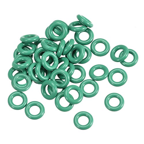 Bague étanchéité FKM 6mm de haute précision en caoutchouc fluoré haute densité