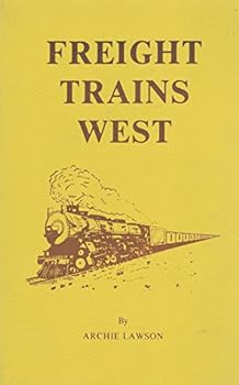 Paperback Freight Trains West Book