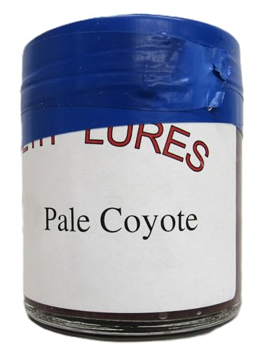 Pale Coyote Lure - Halseth Lures Large 4-oz Jar