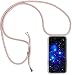 Produktbild 1stfeel Handykette kompatibel mit Xiaomi Mi 9T/9T Pro/Redmi K20/K20 Pro,Anti Shock Strong TPU Case Cover,Smartphone Necklace Hülle zum Umhängen in