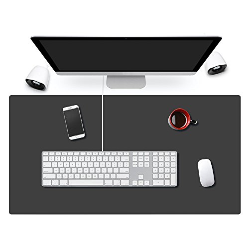 PU Leather Lager Mouse Pad Mat Desk Pad Protecter-31.5