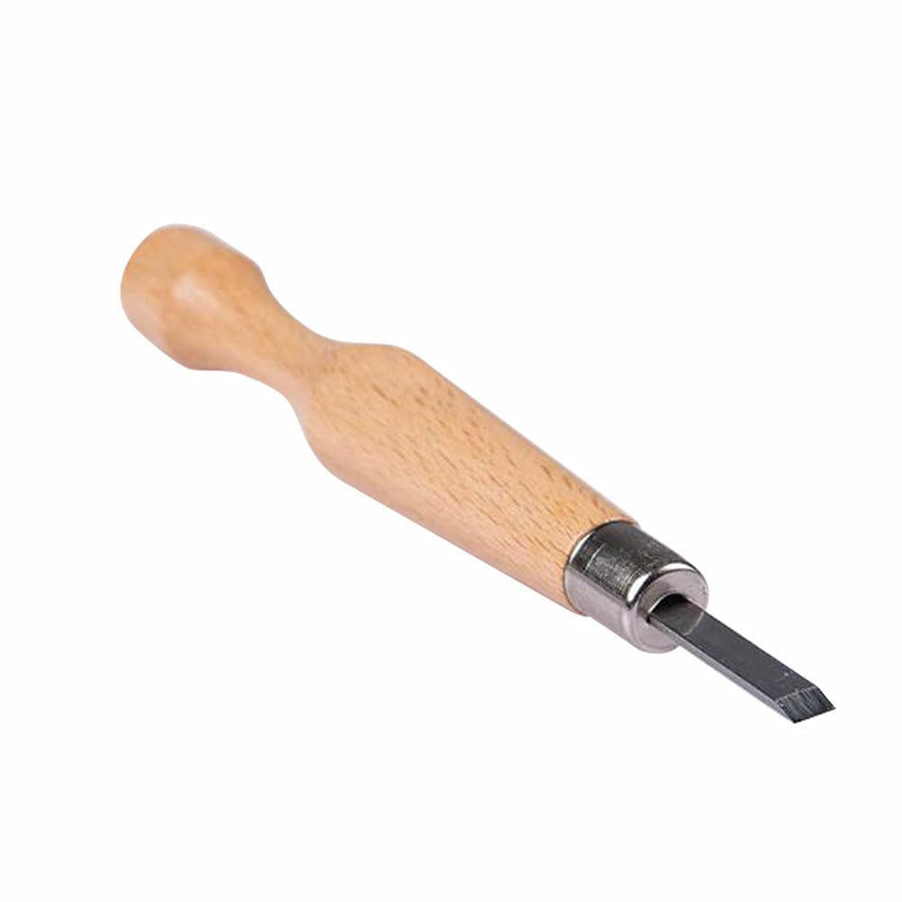 Set di strumenti per scalpelli a mano da intaglio del legno da 12 pezzi professionali per sgorbie per la lavorazione del legno, come mostrato