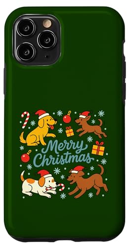 Dog Lover Christmas Cute Pet Santa Puppy Funny Ugly Xmas �X�}�z�P�[�X iPhone 11 Pro �p