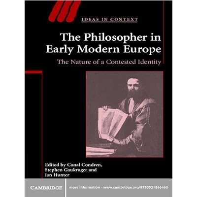 The Philosopher in Early Modern Europe