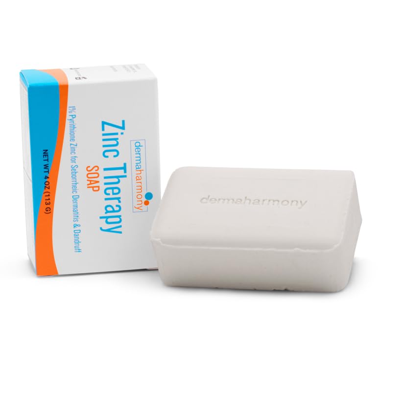 Amazon.com : Dermaharmony 1% Pyrithione Zinc (ZnP) Bar Soap 4 oz