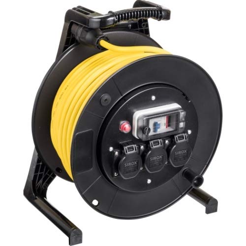 Preisvergleich Produktbild JUMBO® L Kabeltrommel mit 3 Steckdosen H07RN-F und Stromzähler