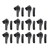 Fauhapyway Lot de 10 paires de têtes de démontage de pneus en nylon et plastique pour service de roue