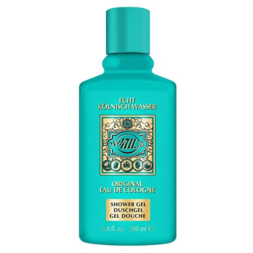 4711 Echt Kölnisch Wasser | Duschgel des Duftklassikers 4711 - wirkt wohltuend auf Körper Geist und Seele | 200ml