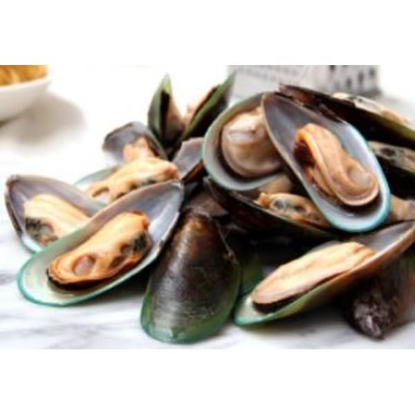 Premium Frozen Half Shell Mussels – Fully Cooked Mussels on the Half Shell – Sweet, Perfect for Appetizers, Pasta & Seafood Dishes , Fully cooked and flash frozen to preserve freshness and quality , Convenient and ready to heat, perfect for quick and easy meals , Ideal for appetizers, pasta, soups [ 80 oz , 5 lb ]