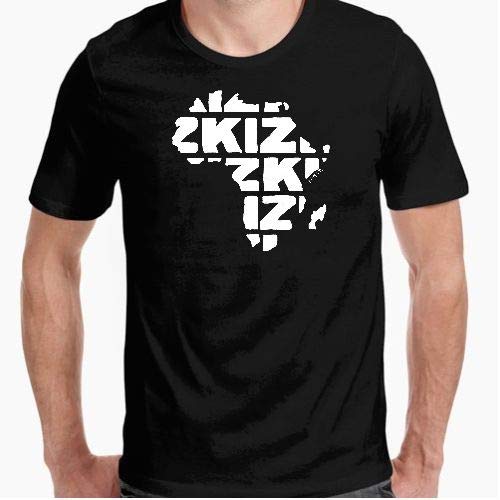 Camiseta - diseño Original - Kiz de Kizomba en Mapa de África - S