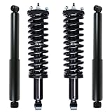 Detroit Axle - 4pc Struts Shocks for Toyota 1995-2004 Tacoma, 2 Front Struts with...