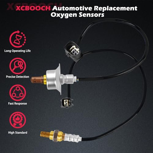 XCBOOCH Automotive Replacement Oxygen O2 Sensor 234-5029 234-4238 Set of 2, 02 Sensor Compatible with Hyundai for Sonata for Tucson, for Kia for Forte for Optima for Rondo for Sorento for Sportage by XCBOOCH - Image 2