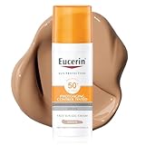 Crema solare viso colorata Eucerin