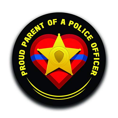 Proud Parent Of A Police Officer Decal Sticker