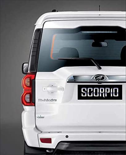 Image of BFRC 3D Gel Finish Car Door Transparent Handle Cup Scratch Guard Sticker Universal for Specific Brand (Pack of 5) (MRDRVAR) (Scorpio 5DR Mahindra)