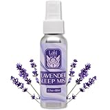 Laki Naturals Lavender Sleep Mist (2.7oz) | Hydrosol Body Spray w/Essential Oil | Natural Sleep Aid to Relax, Soothe and Calm The Mind & Senses
