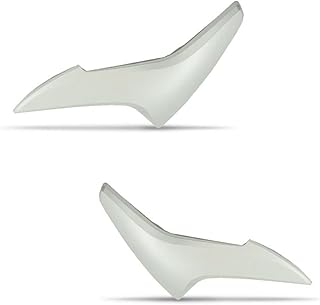 COMPLEMENTO TAMPA LATERAL SUPERIOR PRO TORK TITAN 150 MIX 2009/13(PAR) PRATA TWISTER FOSCO METÁLICO