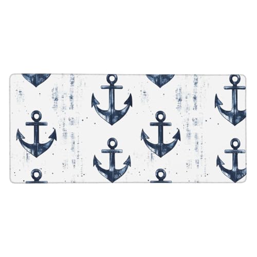 Tapis de souris de jeu pour ordinateur portable au style marine rétro