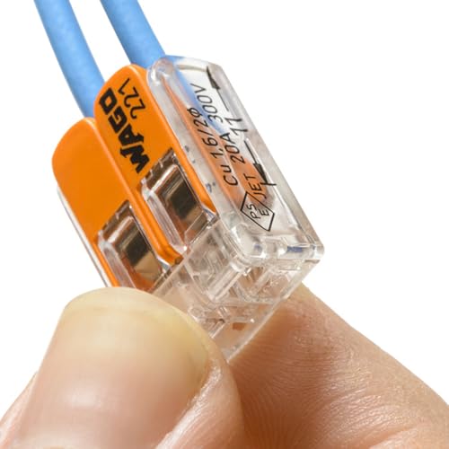 WAGO - Blister de 15 bornes de connexion automatique S221 2 entrées WAGO