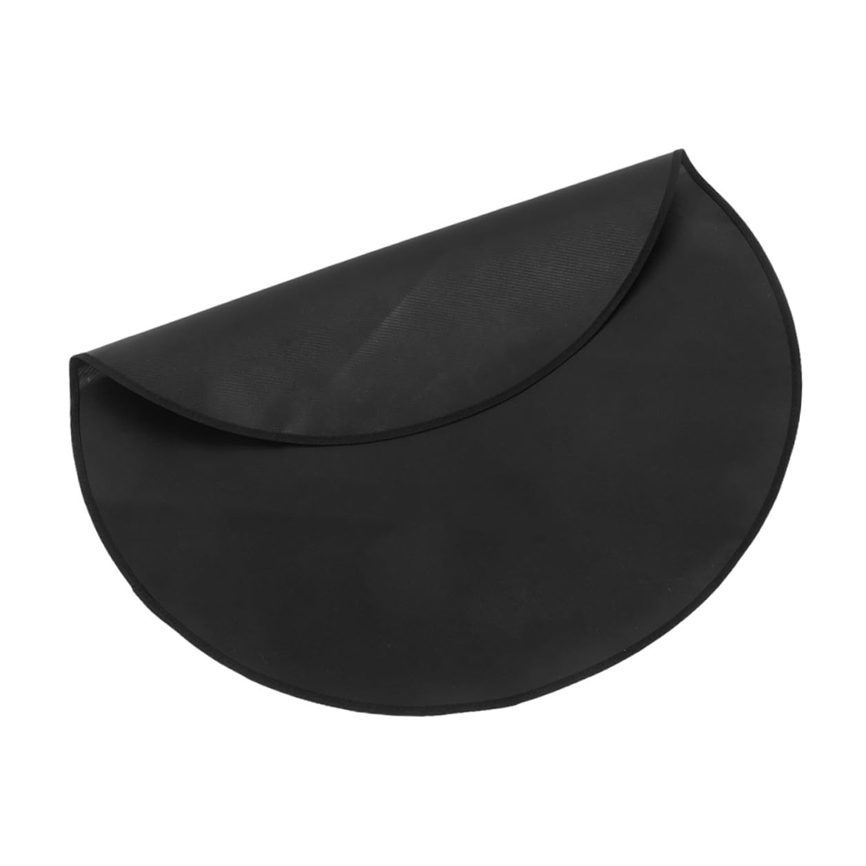 Tapis barbecue rond ignifuge pour éviter les taches de graisse sur le sol de terrasse