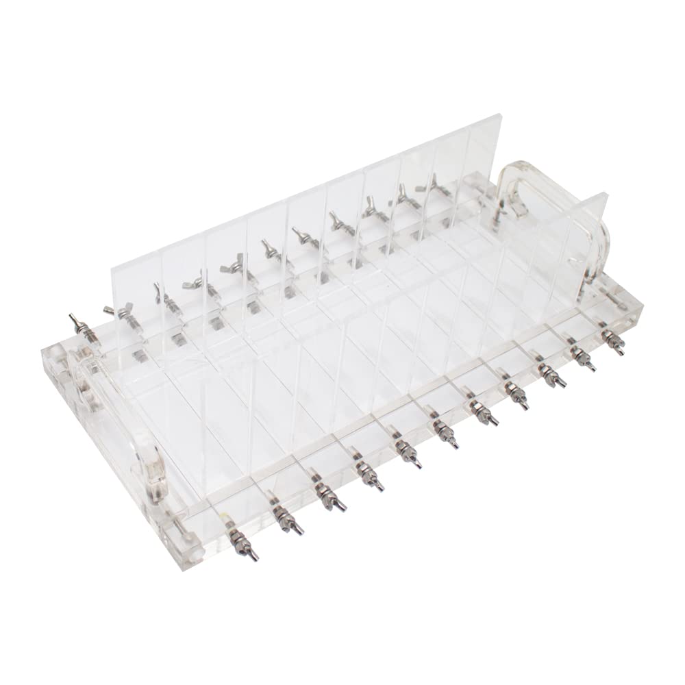 Toplionace Ensembles de Coupe-savon Faits à la Main en Acrylique Bricolage, Couteau à Ficelle Professionnel pour Savon à Main Rectangulaire Faisant Des Outils de Fournitures