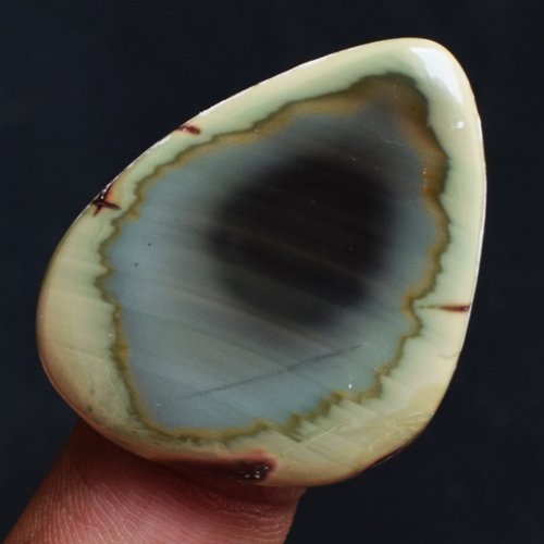 Jaspe royal impérial naturel du Mexique de 30 ct, cabochon taillé main pour bijoux d'exception - 4