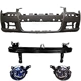 Nebelscheinwerfer links Set Kit Stoßstange Stoßfänger vorne grundiert +Träger+Nebel für Eos Bj. 06-10