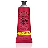 Nature's Spirit Luxury Hand Cream Pomegranate 1.4 oz. - Nourishing hand cream, Dry cracked hands repair, Pomegranate hand lotion, pomegranate cream,