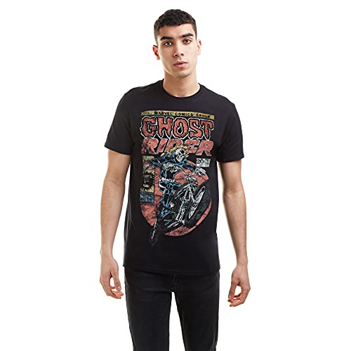 T-shirt Marvel Ghost Rider vêtement geek coton manches courtes homme