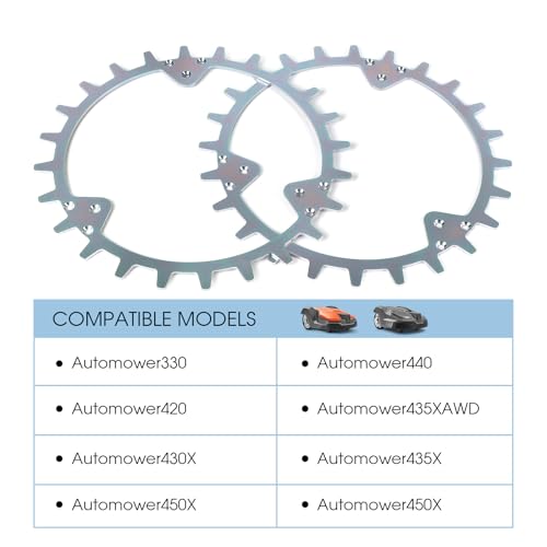 Pointes de traction SWAWIS Ø 252mm pour robot tondeuse Husqvarna Automower - 4